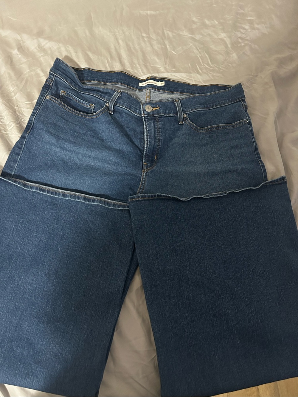 Levi's 318 Shaping Wife Leg Jeans 34x30